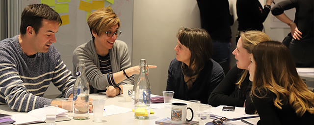 Delegates in discussion at Oxford Cultural Leaders 2018 Delegates in discussion