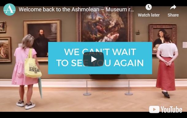 Still from the Ashmolean Reopening video
