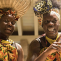 African dance group performing