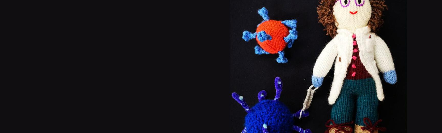 knitted dolls and viruses