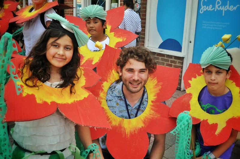 Family activity with the Botanic Garden at Cowley Road Carnival Family activity with the Botanic Garden at Cowley Road Carnival