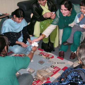 Outreach session with local community group Outreach session with local community group